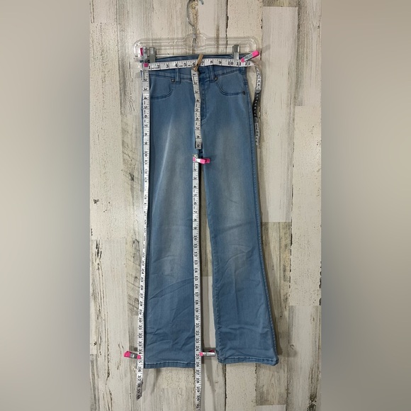 Dr. Denim Jeansmakers Skinny Holly Light Denim Jegging Legging Flare Size Small - Picture 6 of 13
